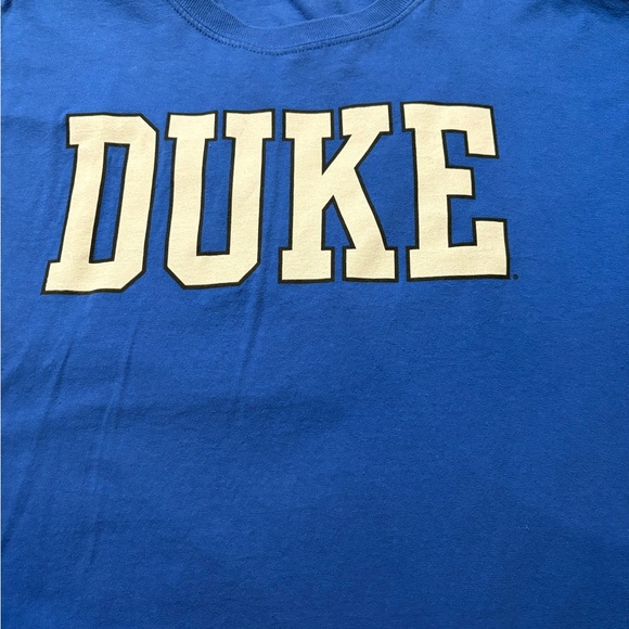 Duke Blue and White Men's Shirt - Picture 3 of 7